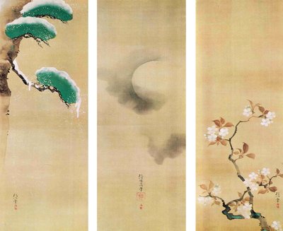 Scroll Paintings by Sakai Hoitsu